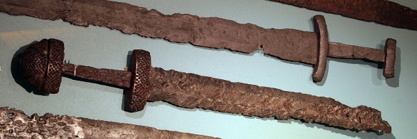 viking swords in museum